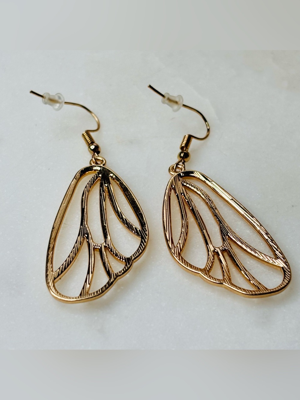 Butterfly Wing Earrings - Picture 5 of 5